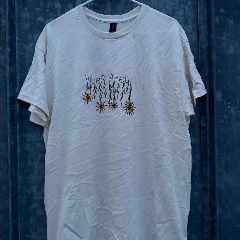 Cream Graphic T-Shirt